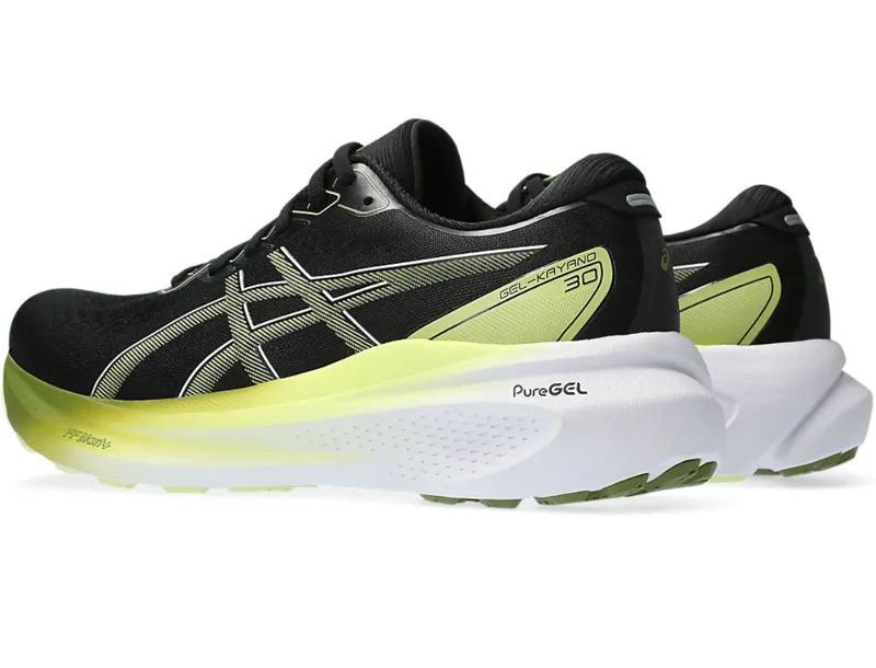 Asics Men's GEL-KAYANO 30 Black/Glow Yellow-3